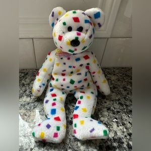 Meet Ty 2K bear. He represents a celebration of the year 2000.